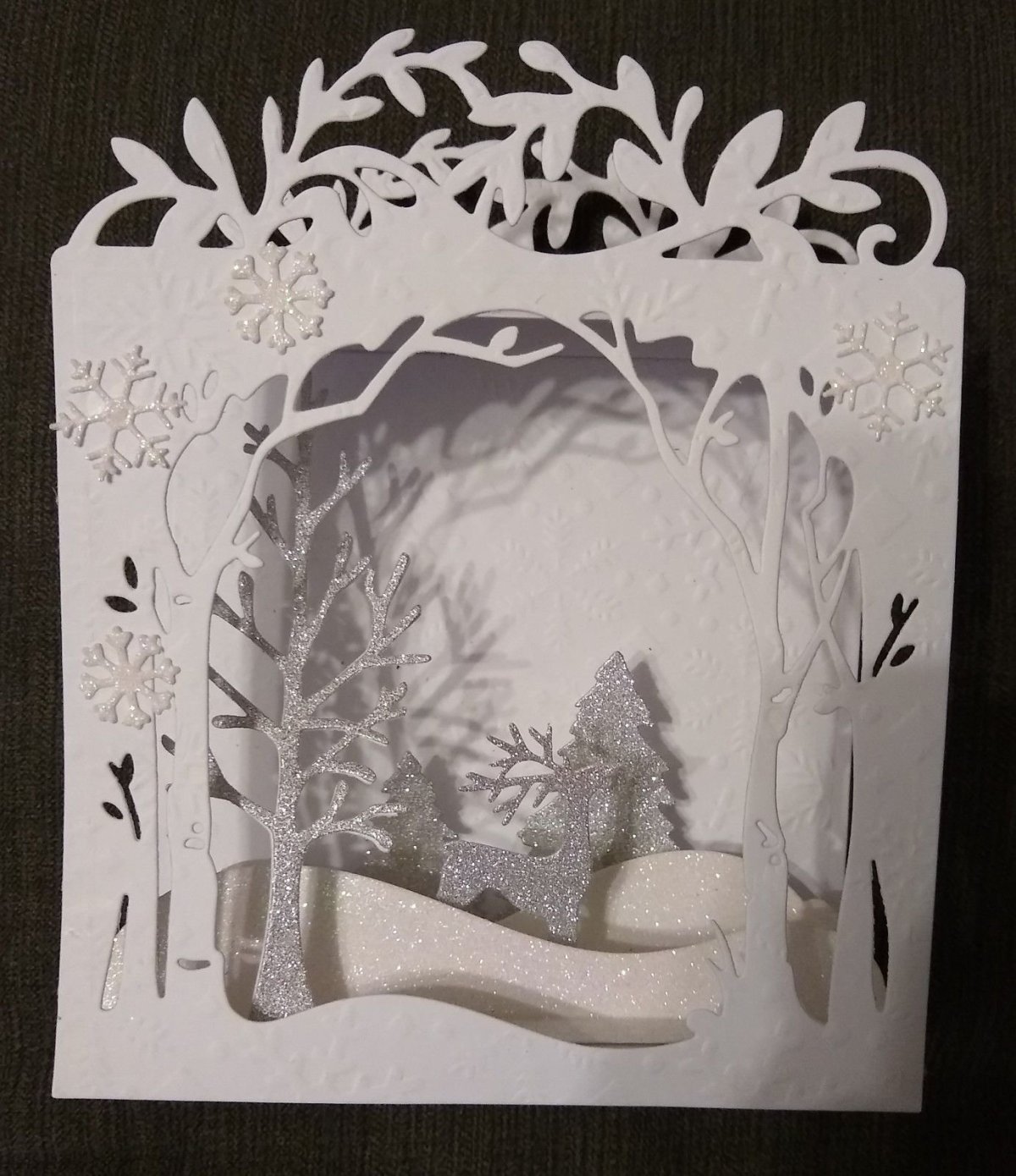 Новогодний бумажный туннель