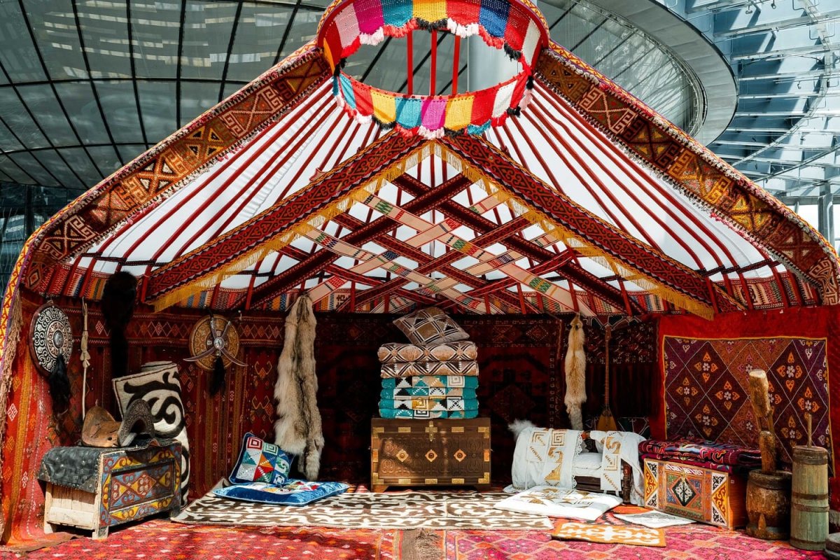 Казахская юрта