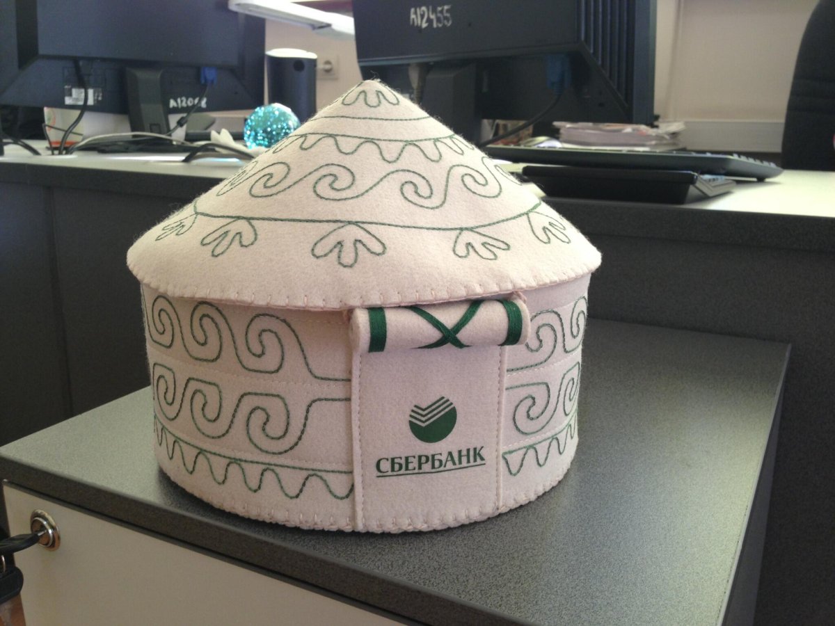 Юрта из фетра