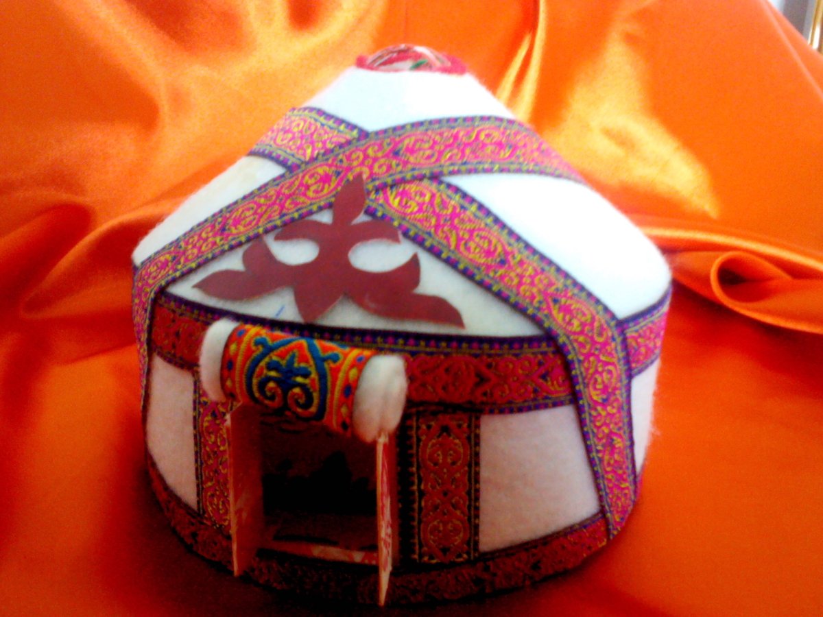 Казахская юрта сувенир