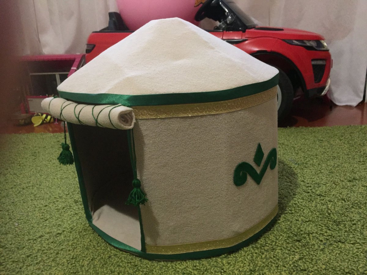 Юрта своими руками для детского сада