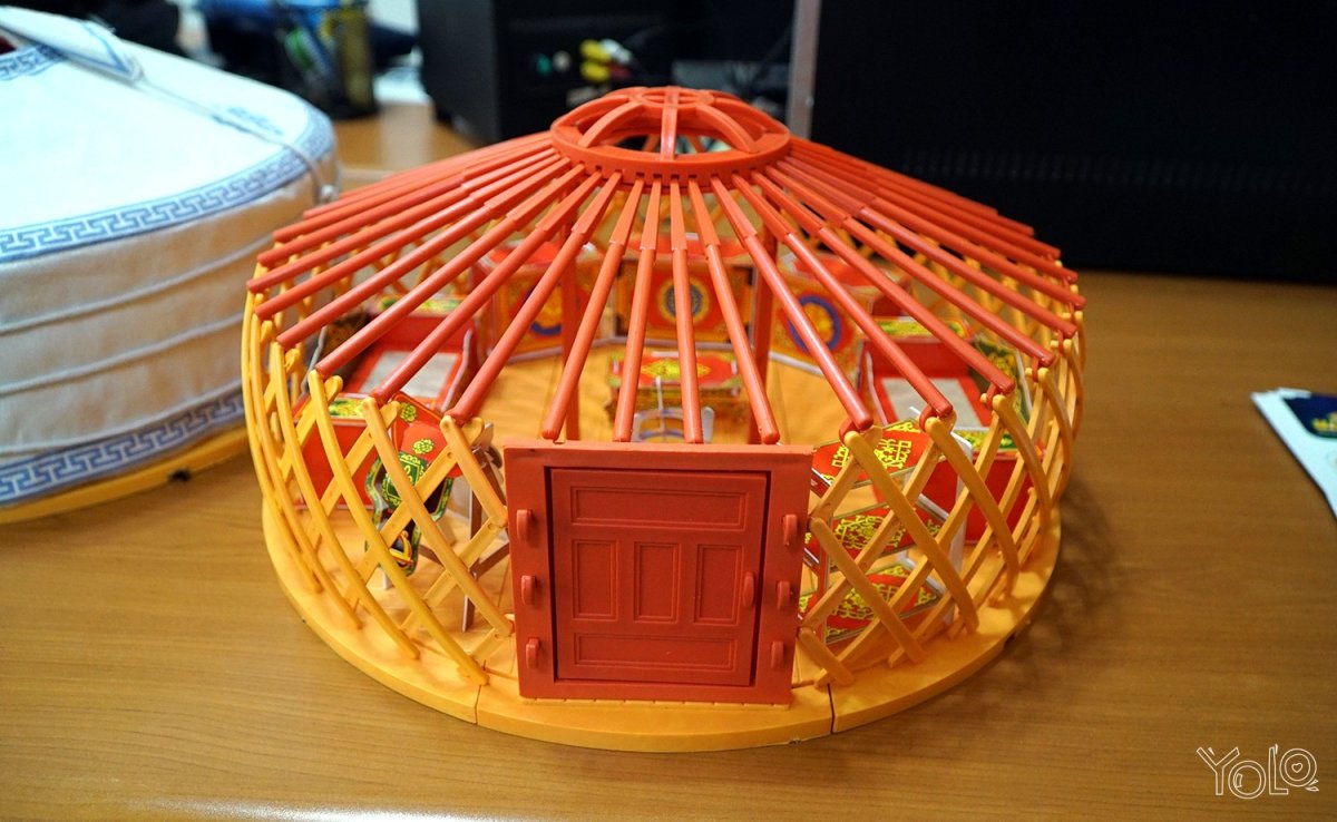 Юрта поделка