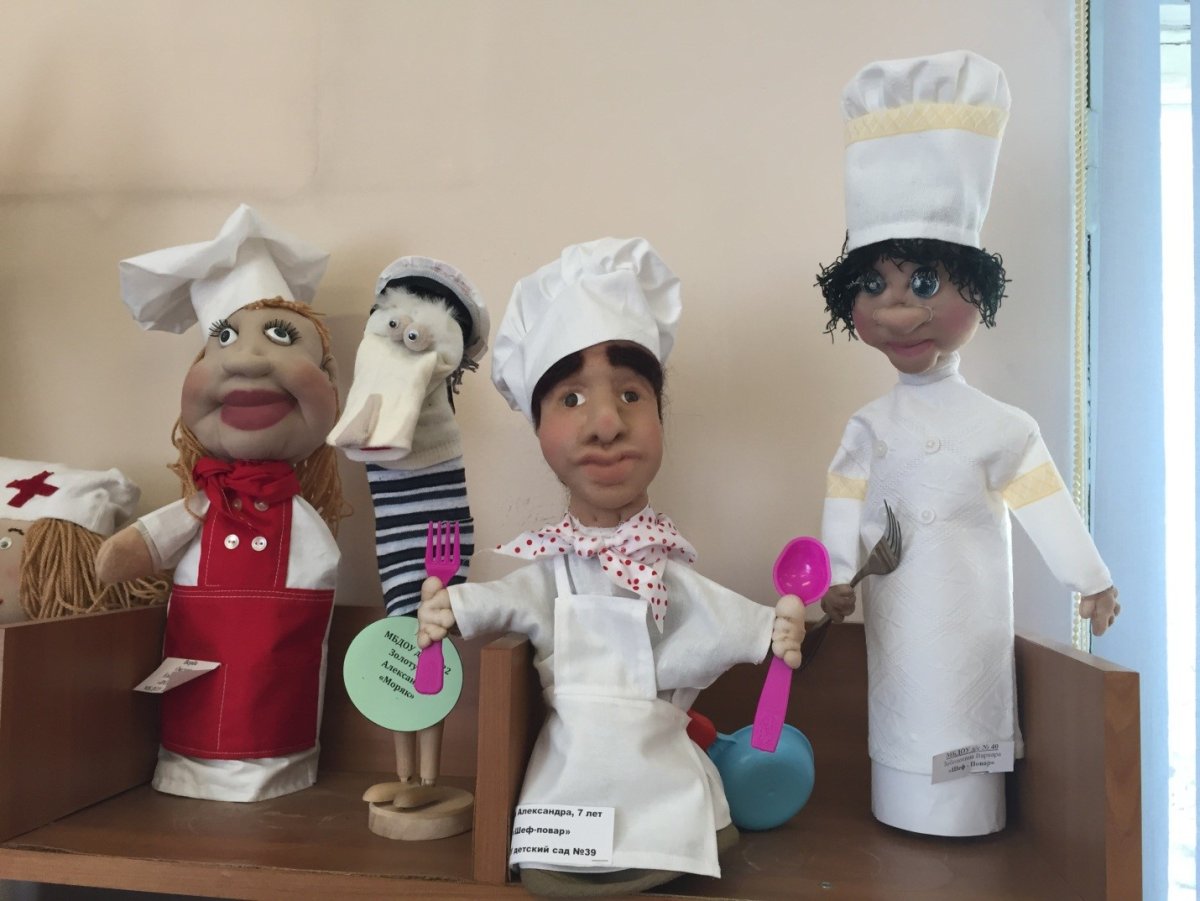 Поделка повар для детского сада