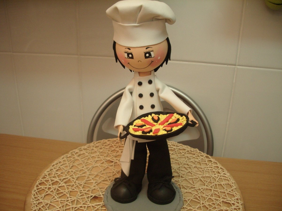 Фигурки из марципана