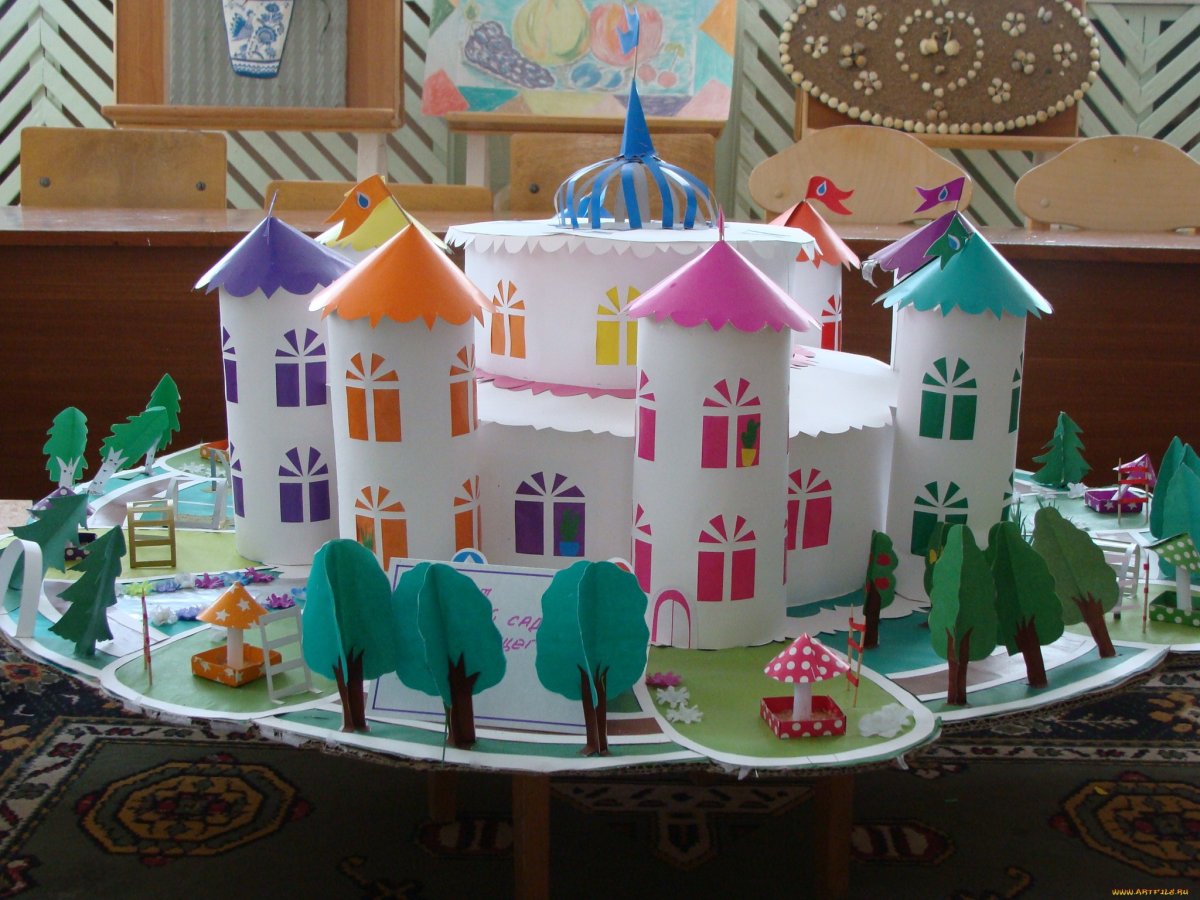 Макет сказочного города