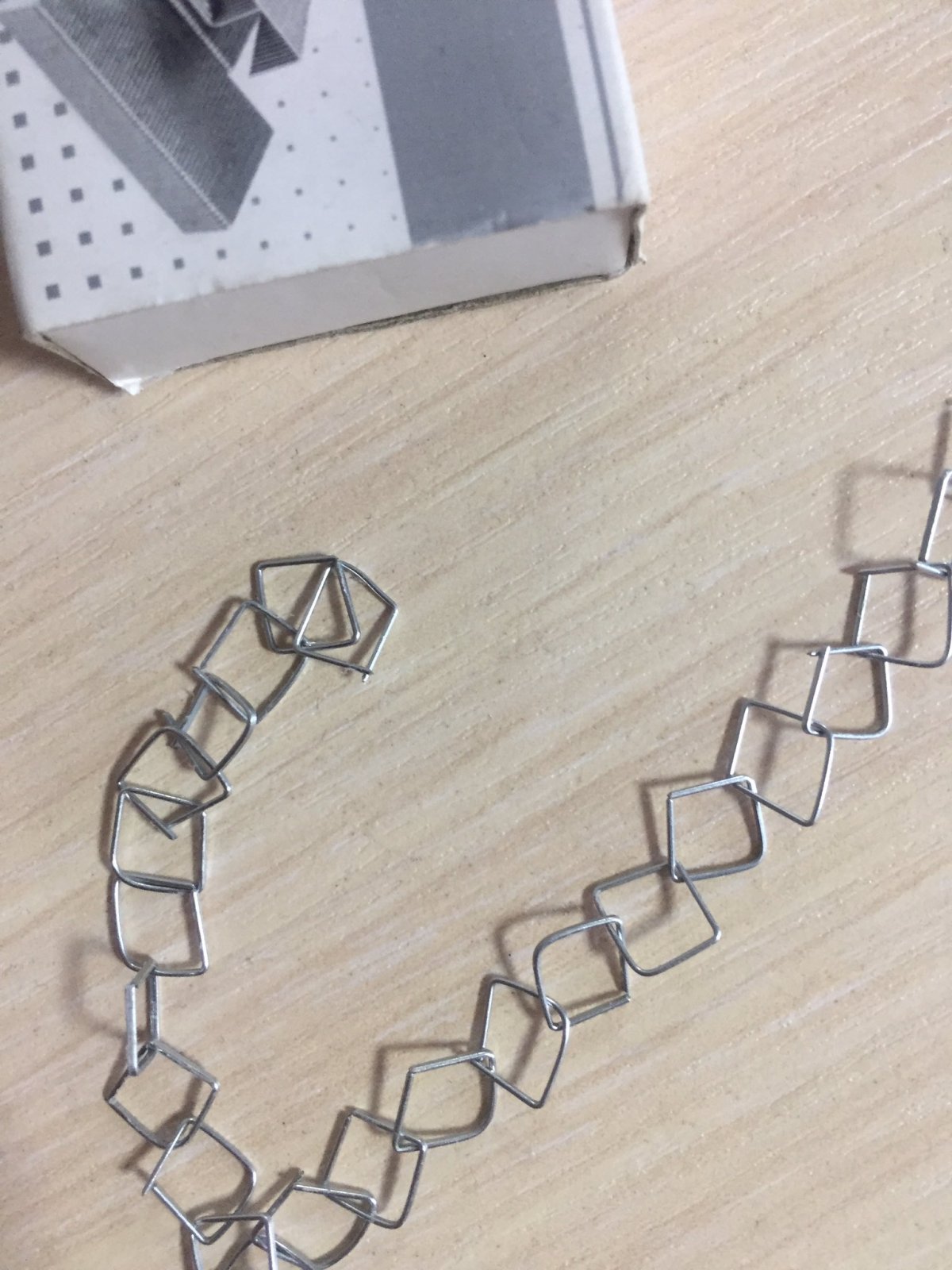 Цепочка из скоб