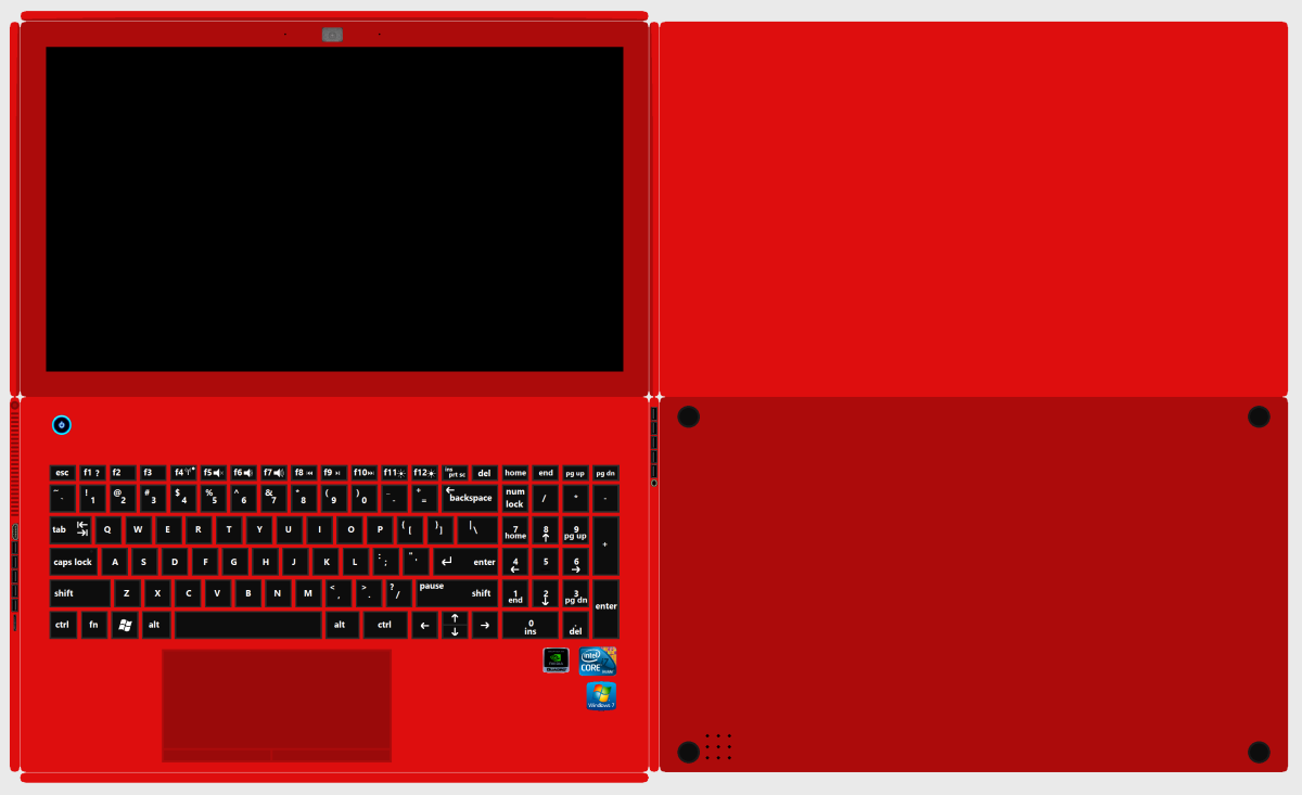 Ноутбук из бумаги для кукол