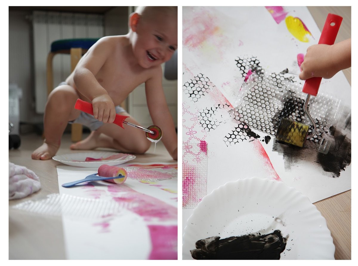 Поделки из пупырчатой пленки с детьми своими руками