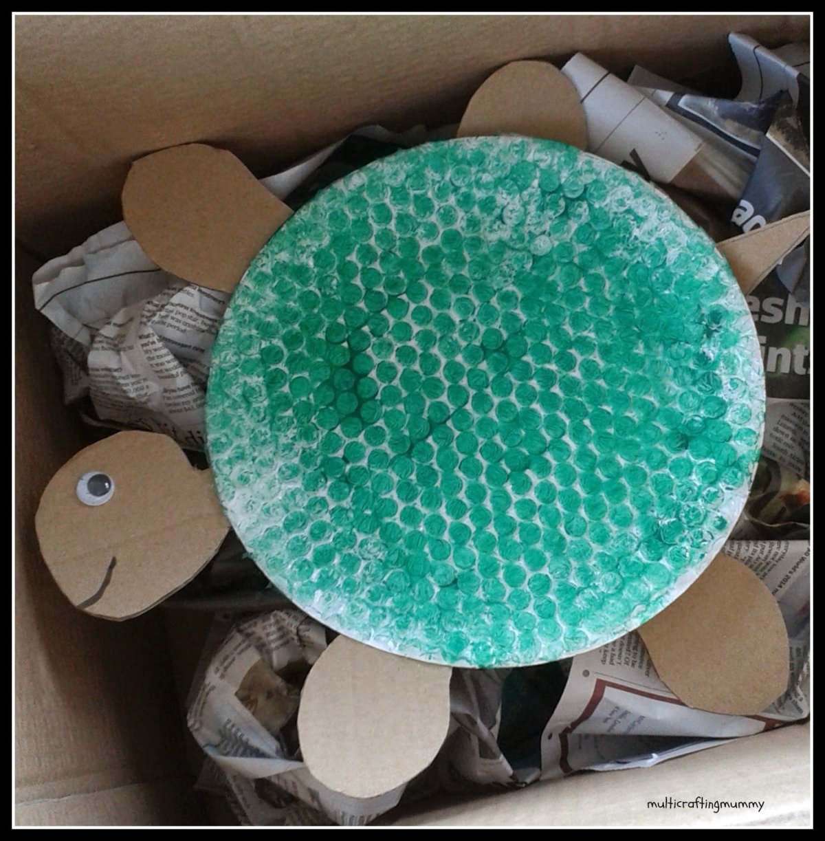 Поделки из пупырчатой пленки с детьми