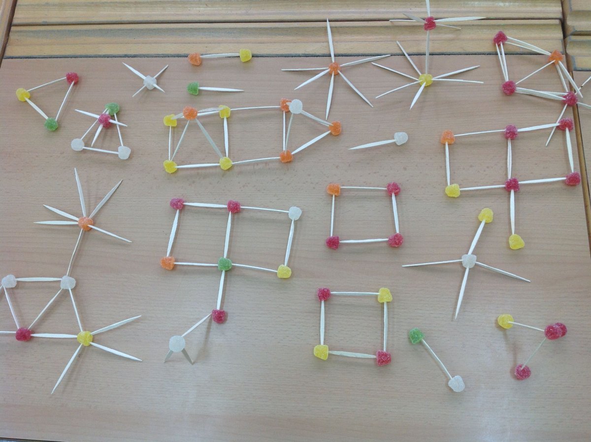 Пластилин и зубочистки поделки