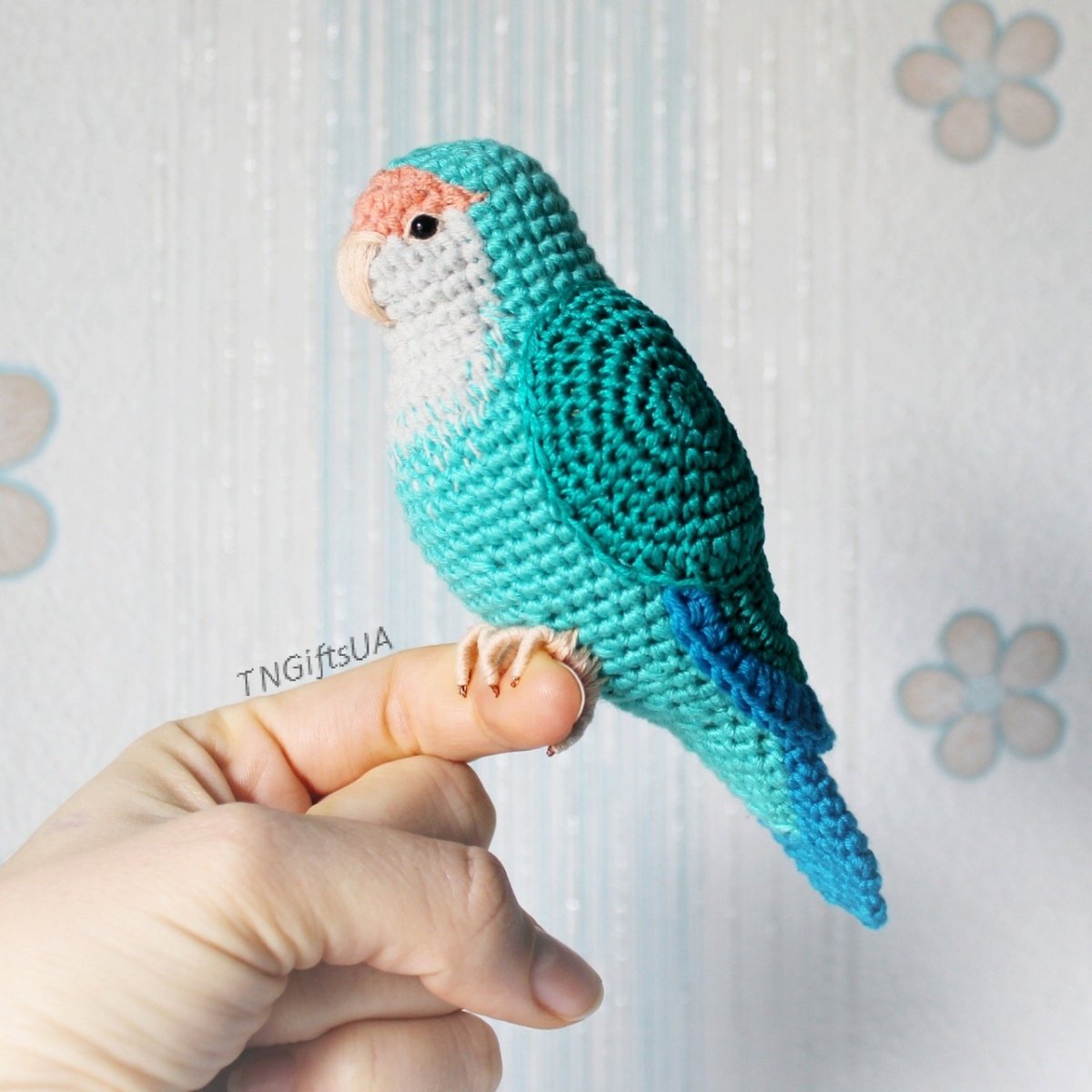 Амигуруми попугайчики