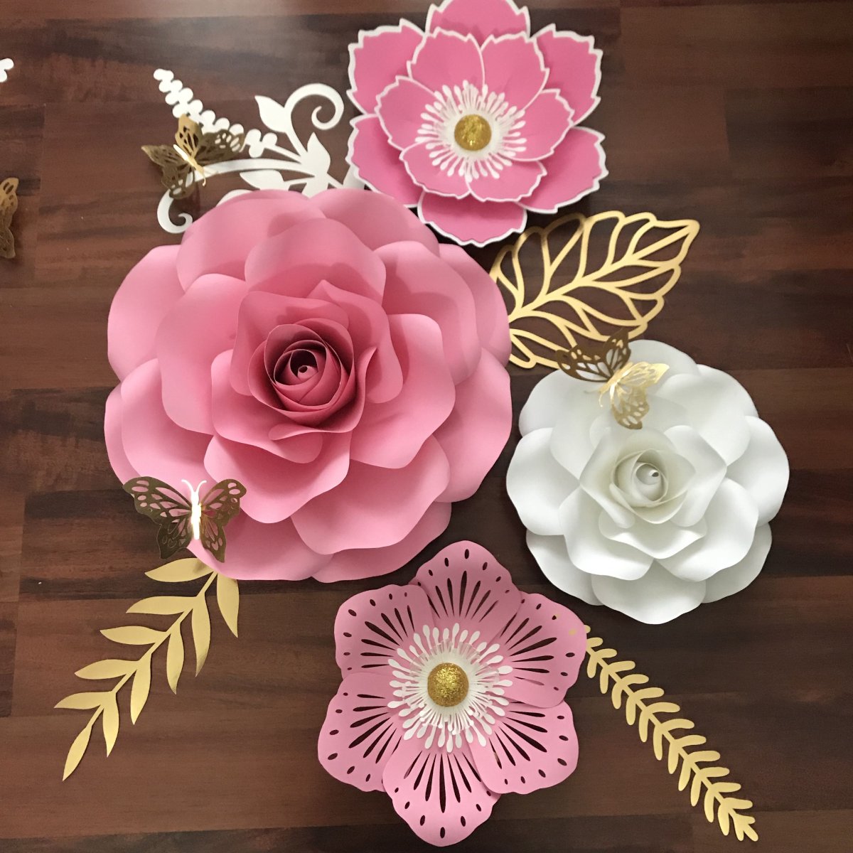 Объемные цветы