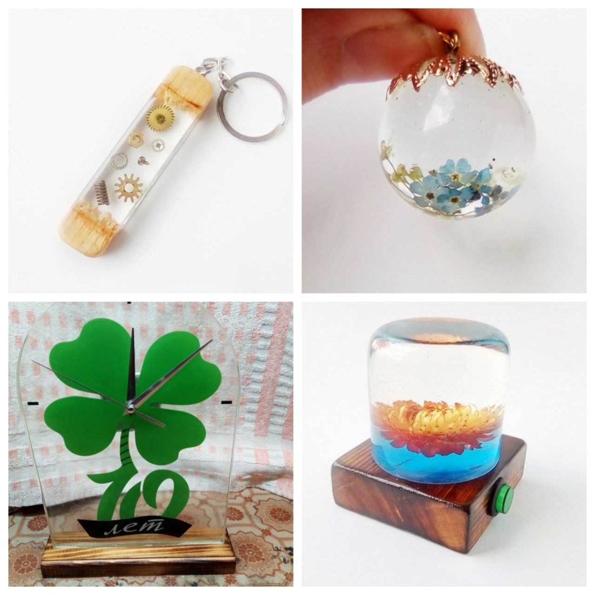 Сувениры с эпоксидной смолой