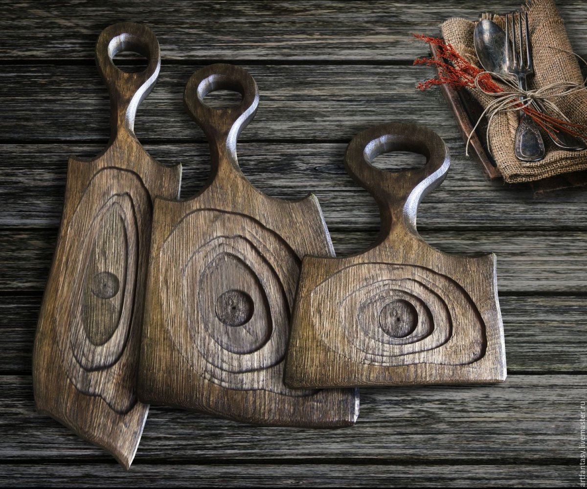 Оригинальные изделия из дерева