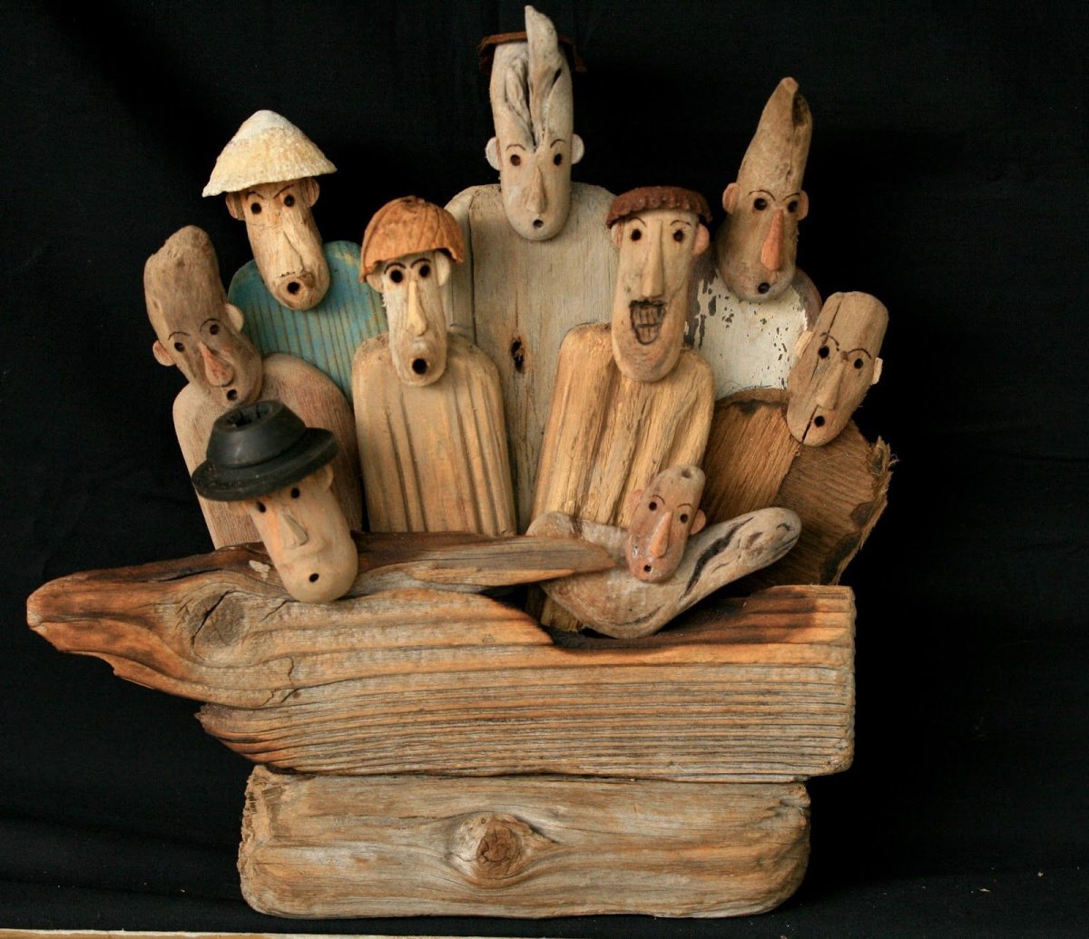 Забавные изделия из дерева