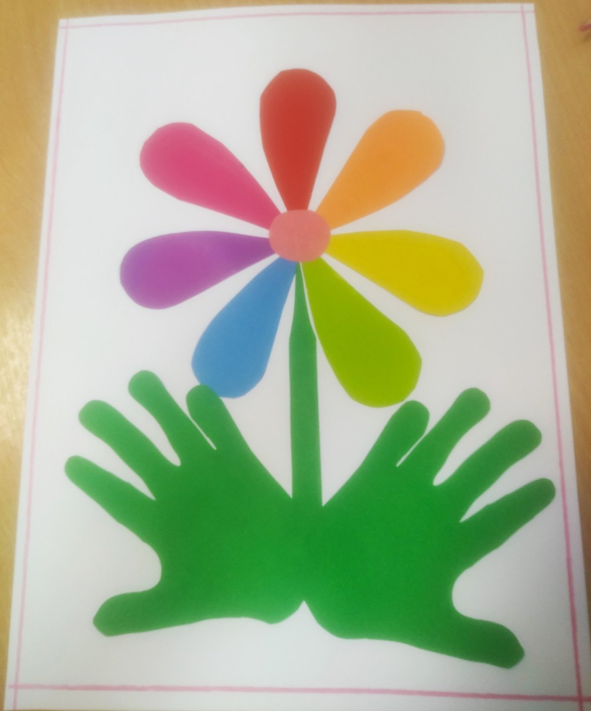 Цветик семицветик поделка из бумаги для детей