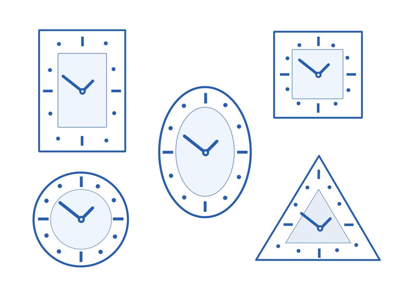 Занятие часы подготовительная группа. Изображение часов разной формы. Циферблат со стрелками. Часы рисовать. Форма циферблата часов.