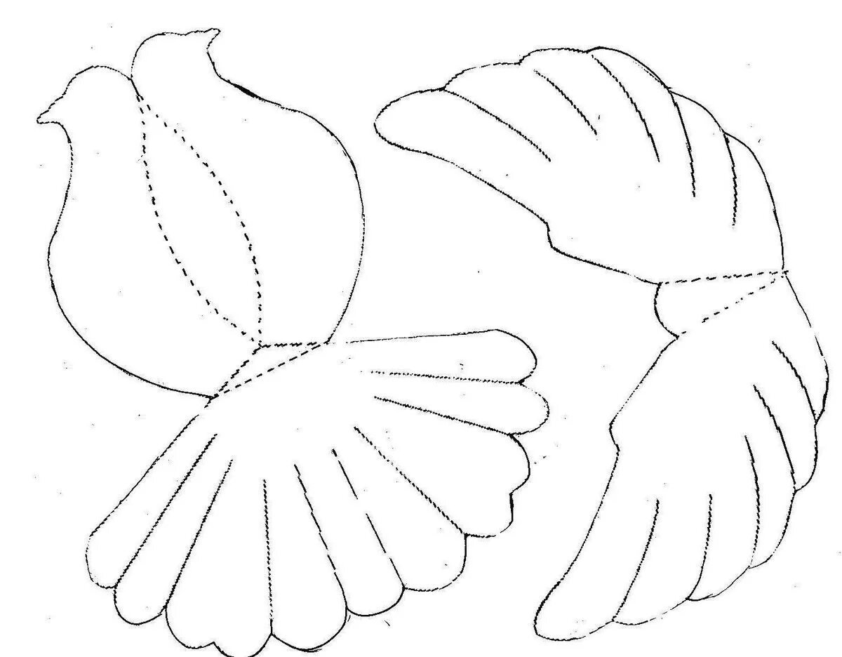 Как своими руками сделать голубя из бумаги: идеи и способы изготовления поделок