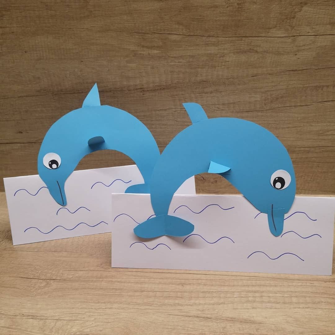 Дельфин оригами, Dolphin origami