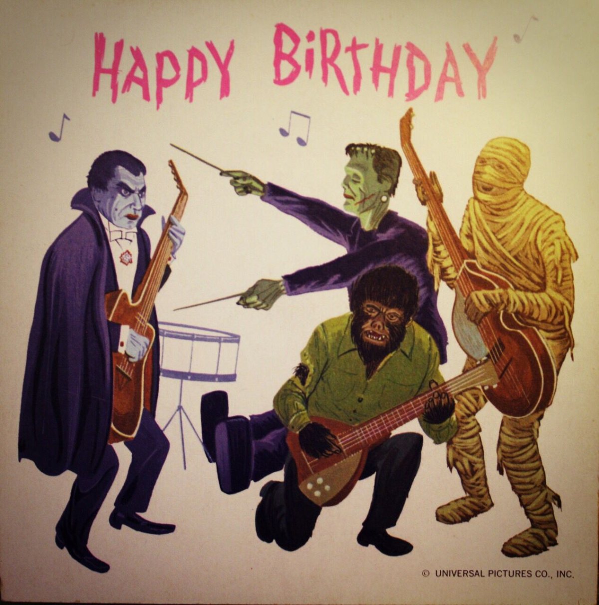 Открытка для рокера