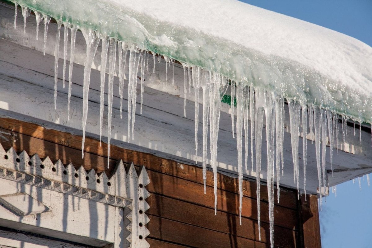 Красивые сосульки