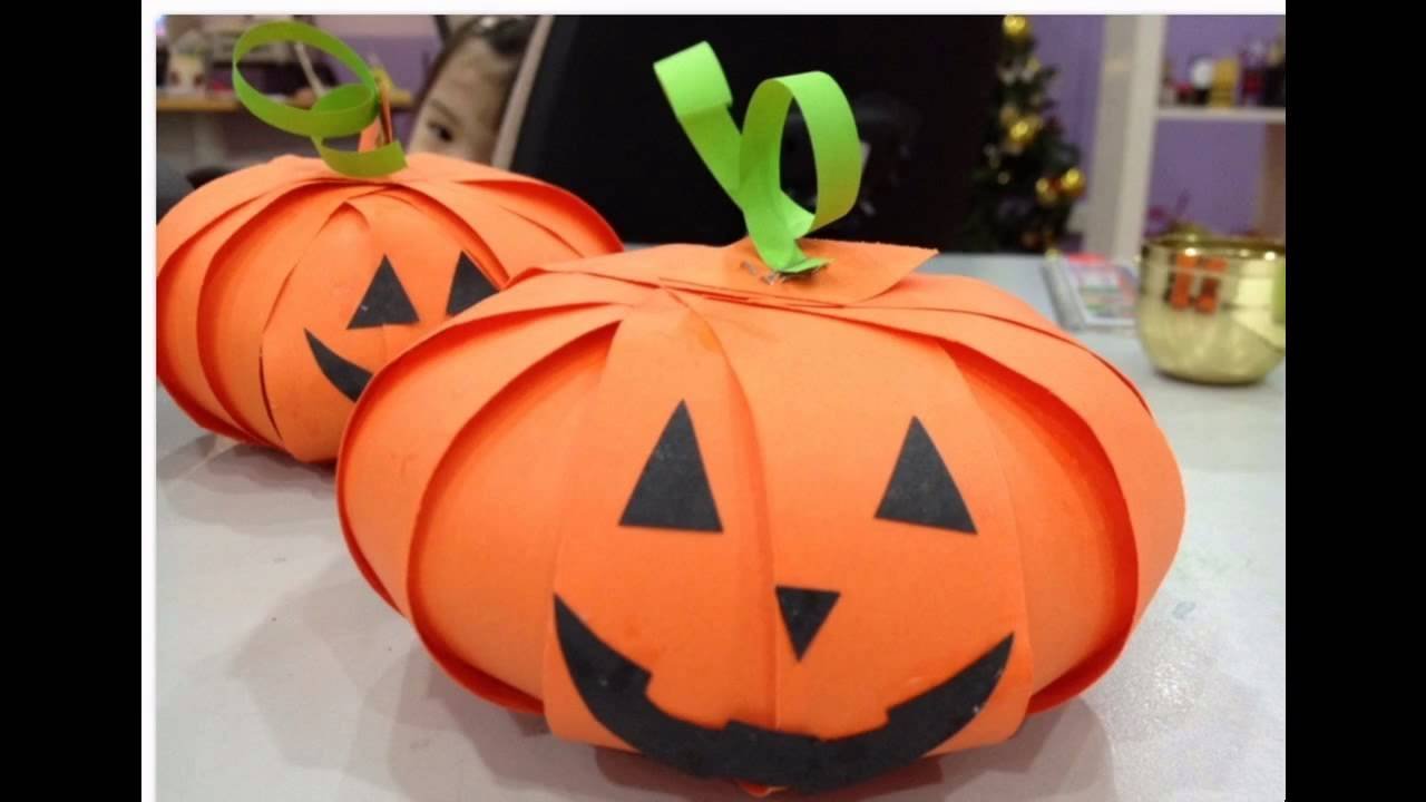 Поделки на Хэллоуин своими руками: фонарь из тыквы, паутина, летучие мыши, приведения