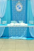 Бело голубая свадьба