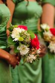 Свадьба в зелено бежевых тонах