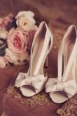 Свадебные туфли для невесты на высоком каблуке