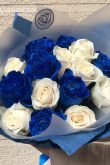 Букет голубых роз