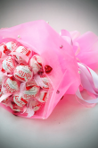 Сладкие букеты из конфет для девочки