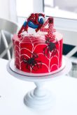 Декор торта человек паук