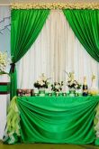 Оформление свадьбы в бело зеленом цвете