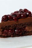 Торт черный лес с вишней шоколадный