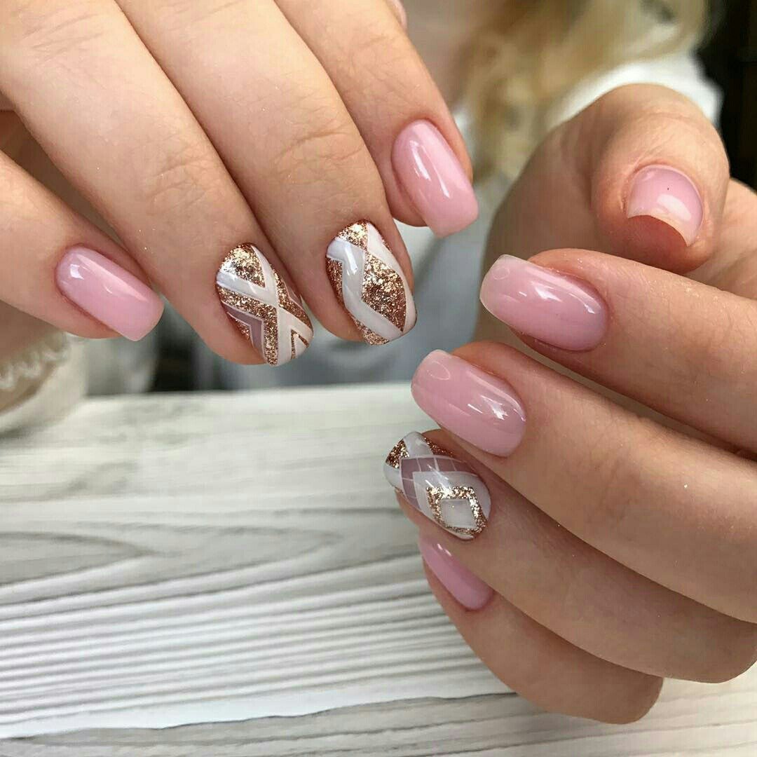 Красивые ногти гель