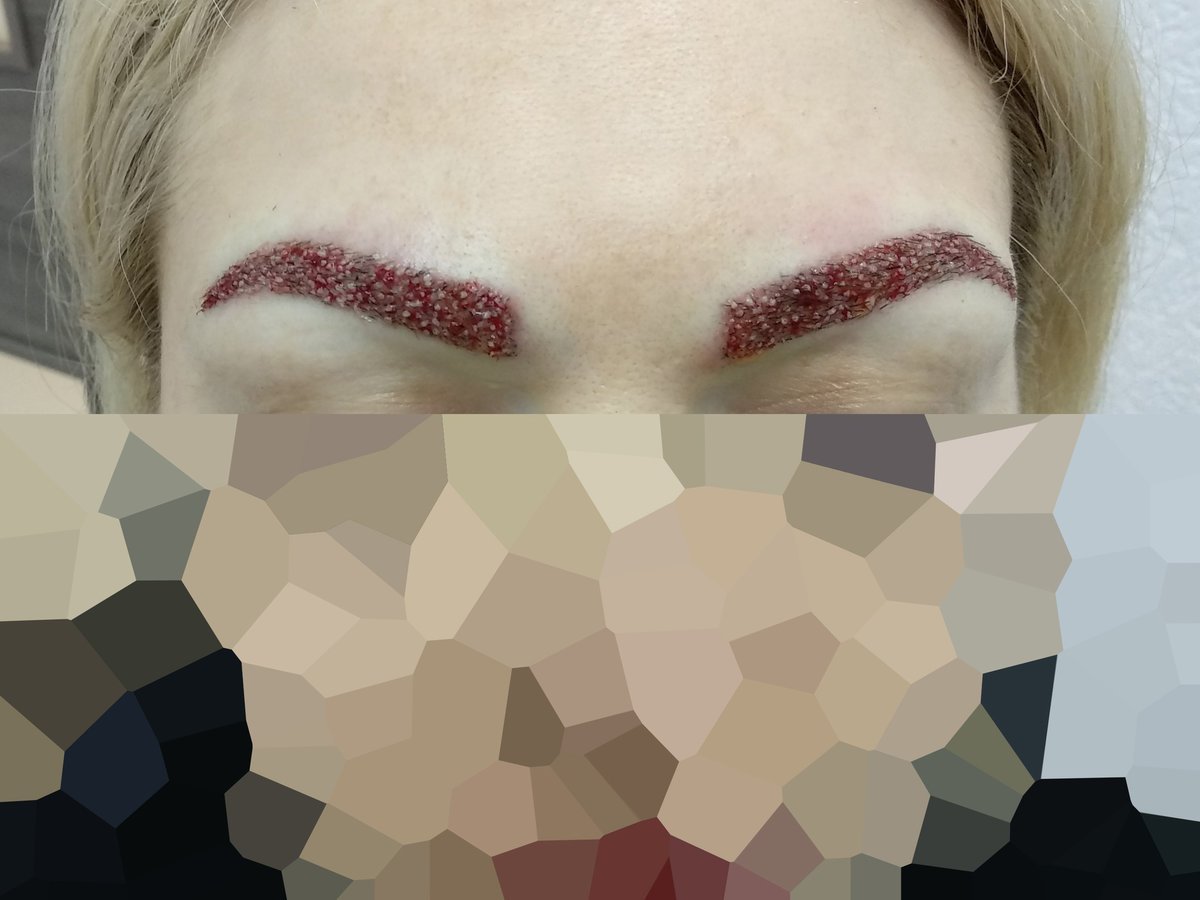 Коррекция и наращивание бровей