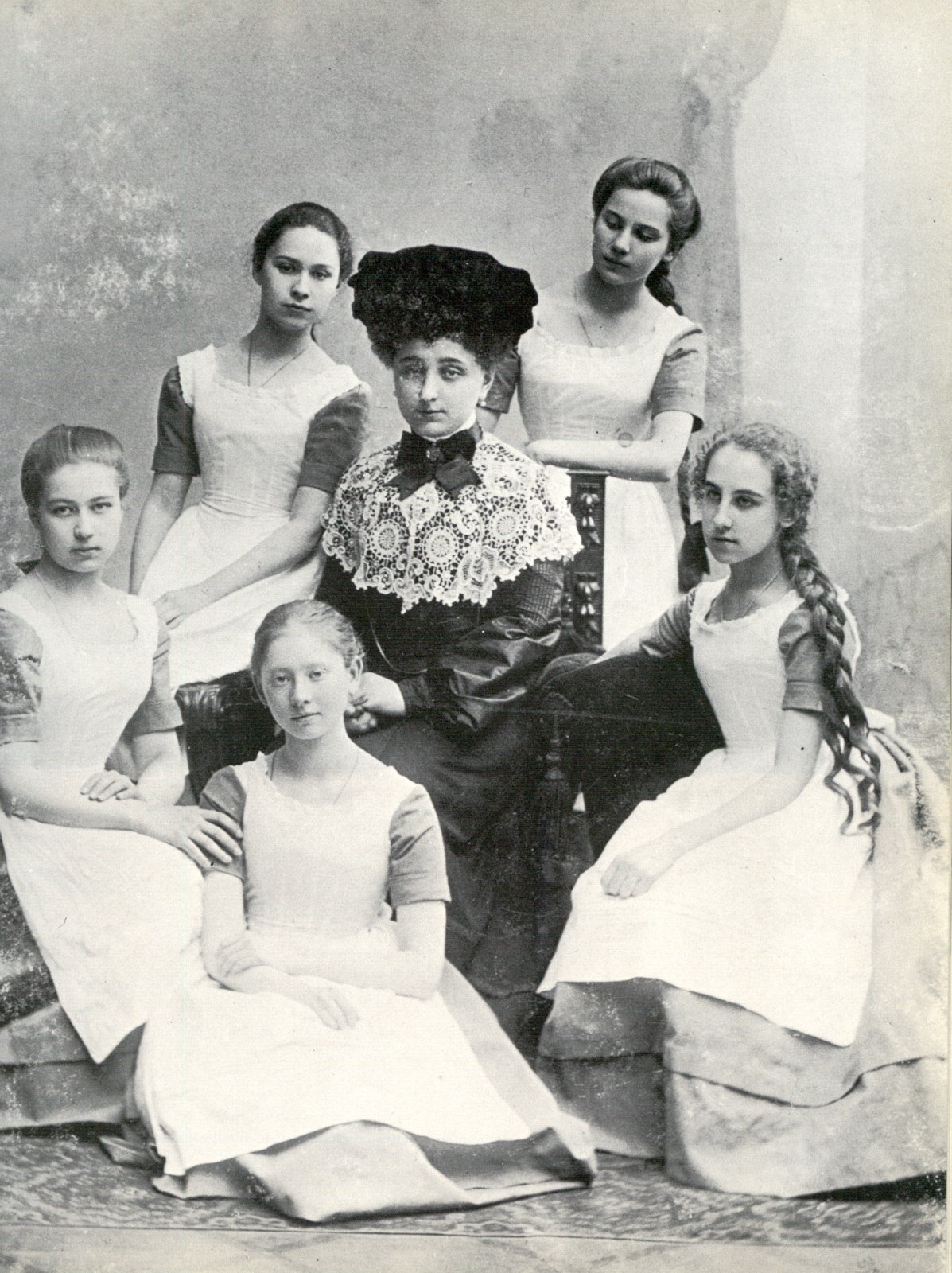 Фотосессия в стиле школа