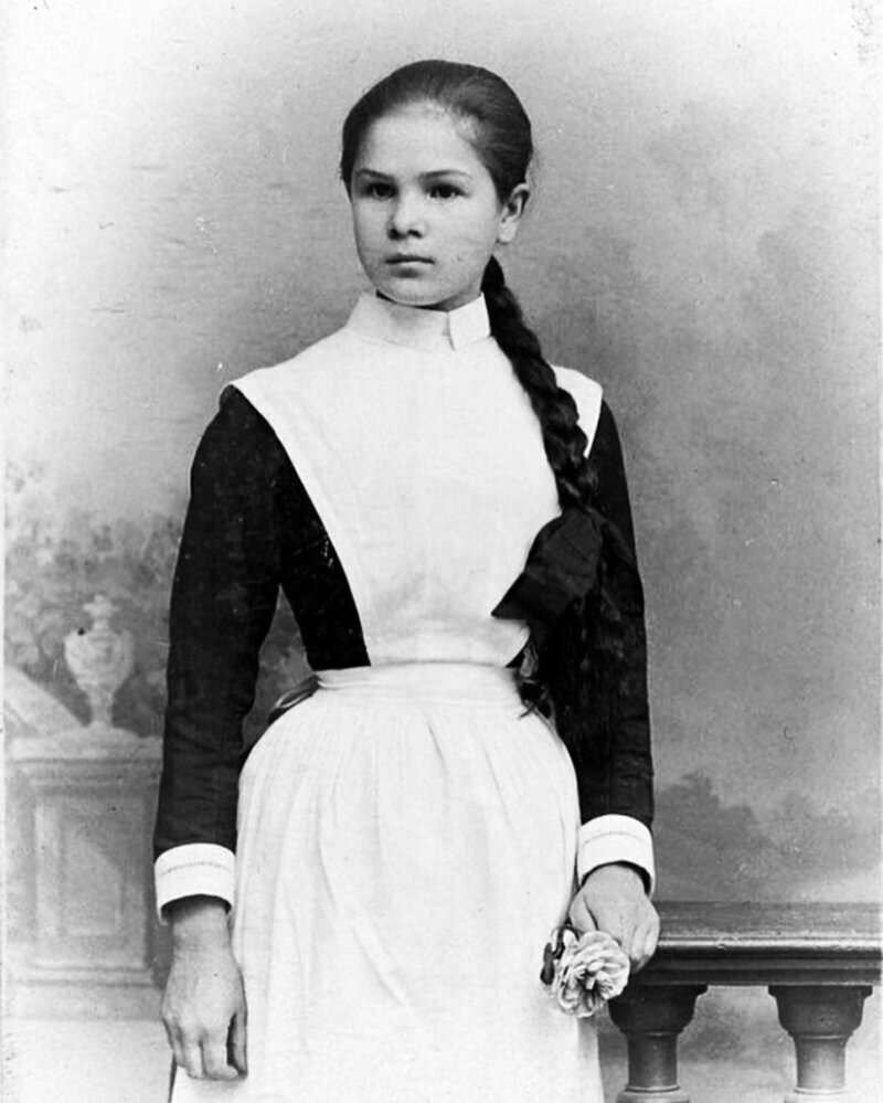 Форма гимназисток в царской России институт благородных девиц