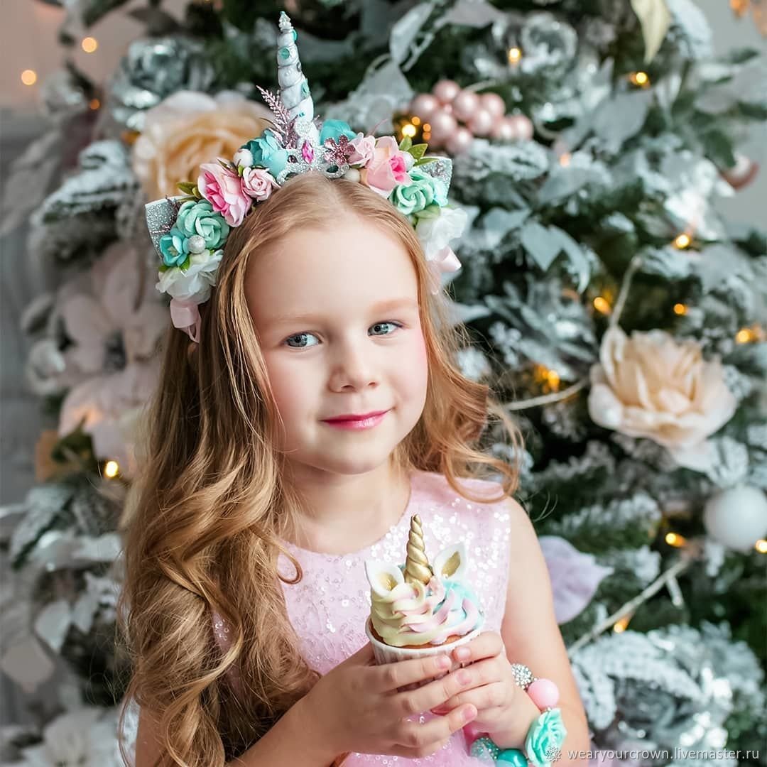 Ободочки для девочек на новый год