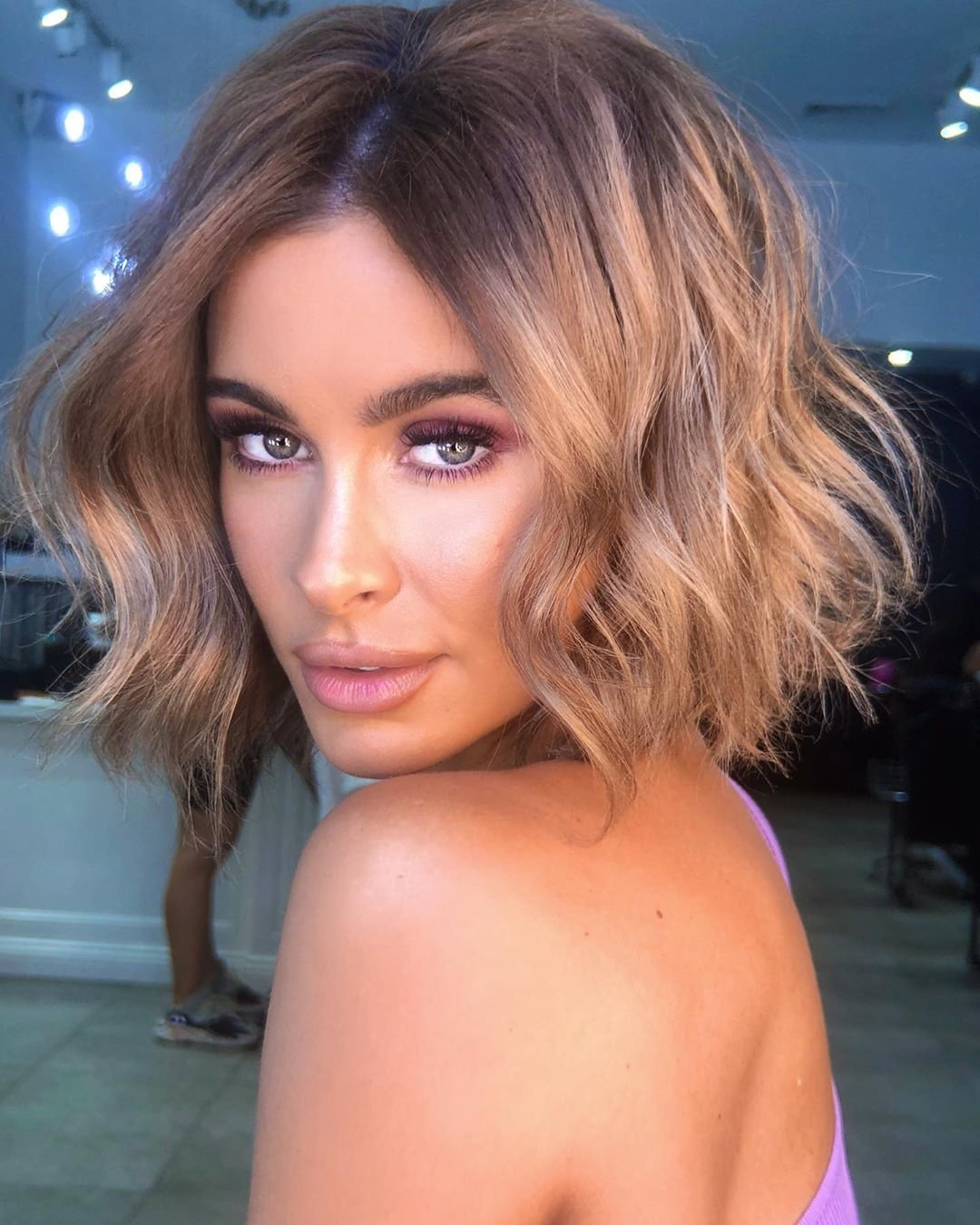 Контуринг окрашивание каре