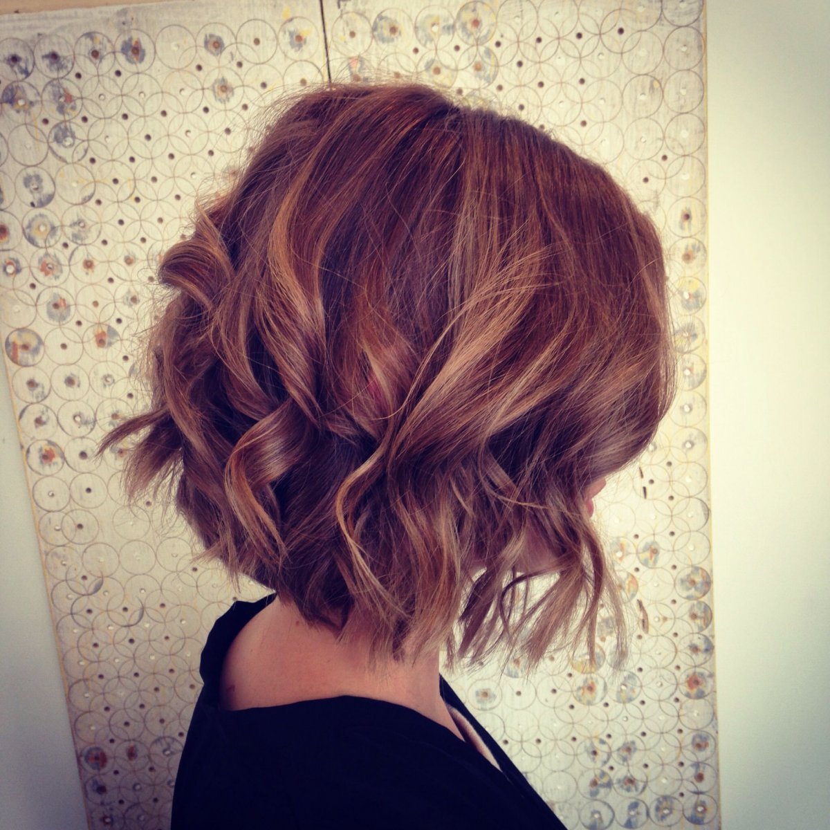 Шатуш балаяж омбре на Боб каре