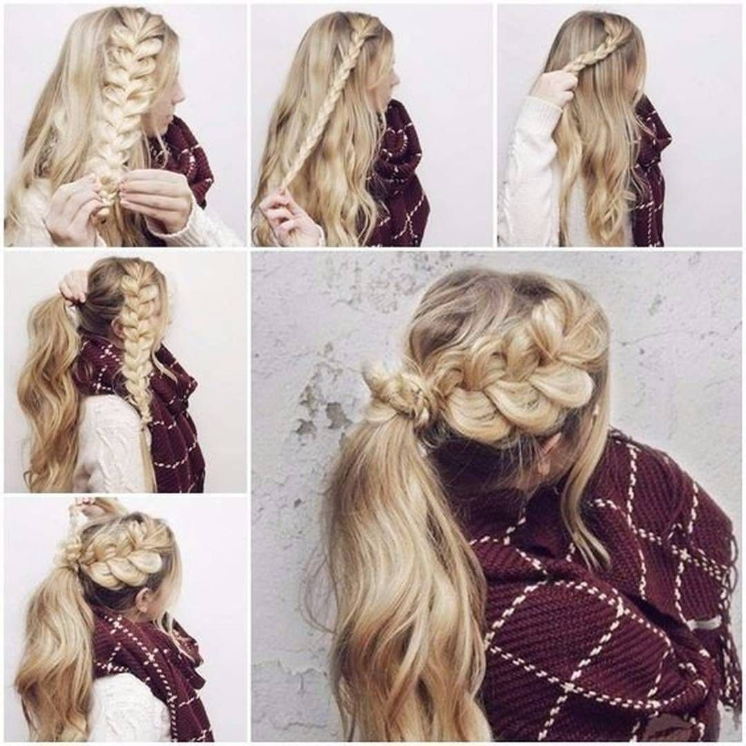 Простые причёски на каждый день