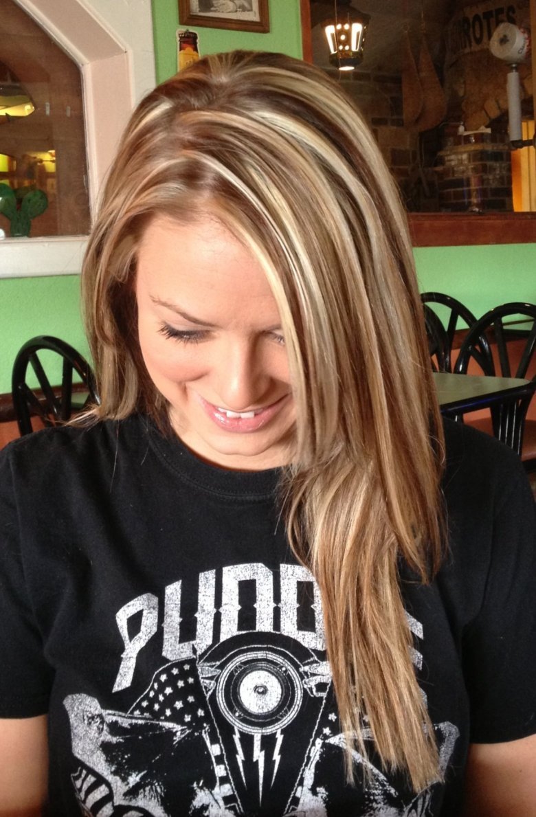 Эффект выгоревших волос