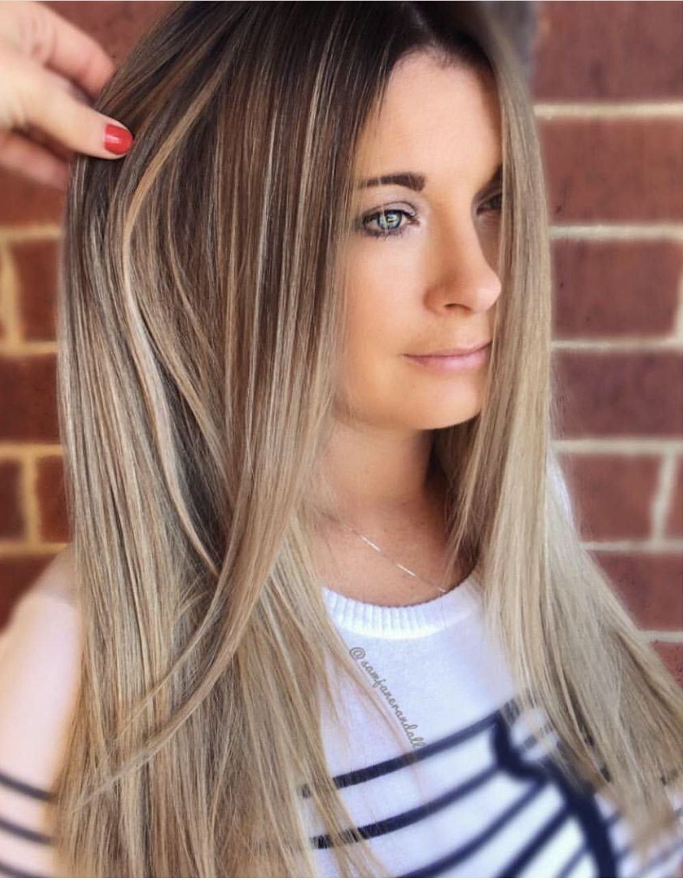 Балаяж на темные Каскад