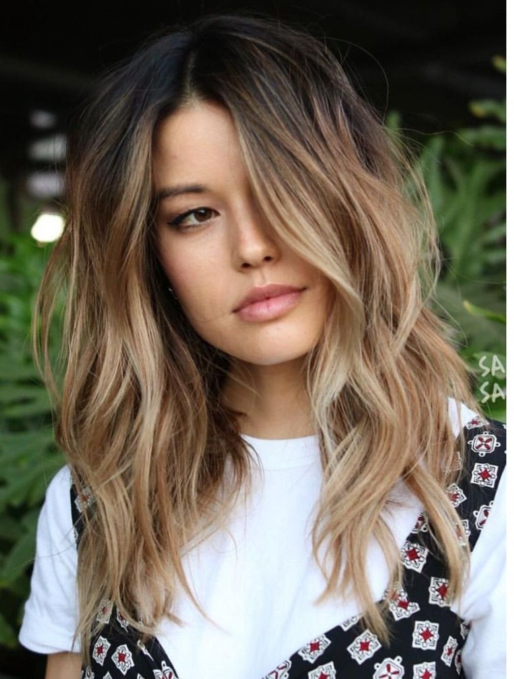 Балаяж колорирование + тонирование