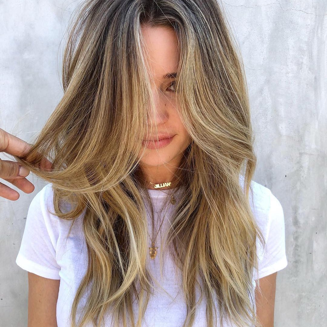 Джессика Альба со светлыми волосами