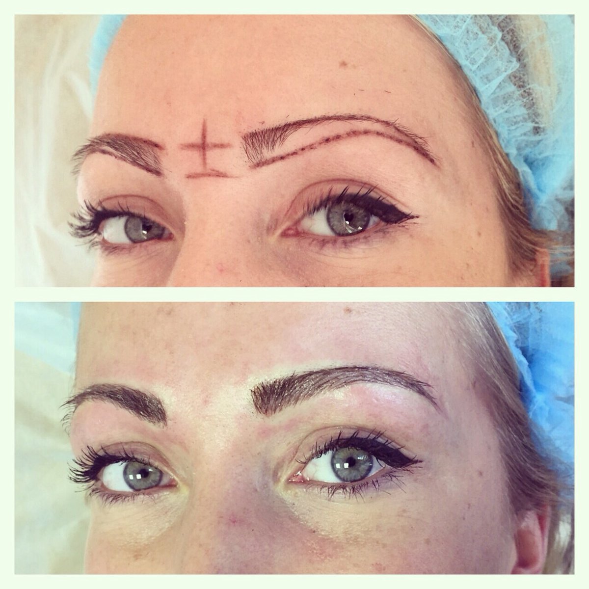 Правильный татуаж бровей