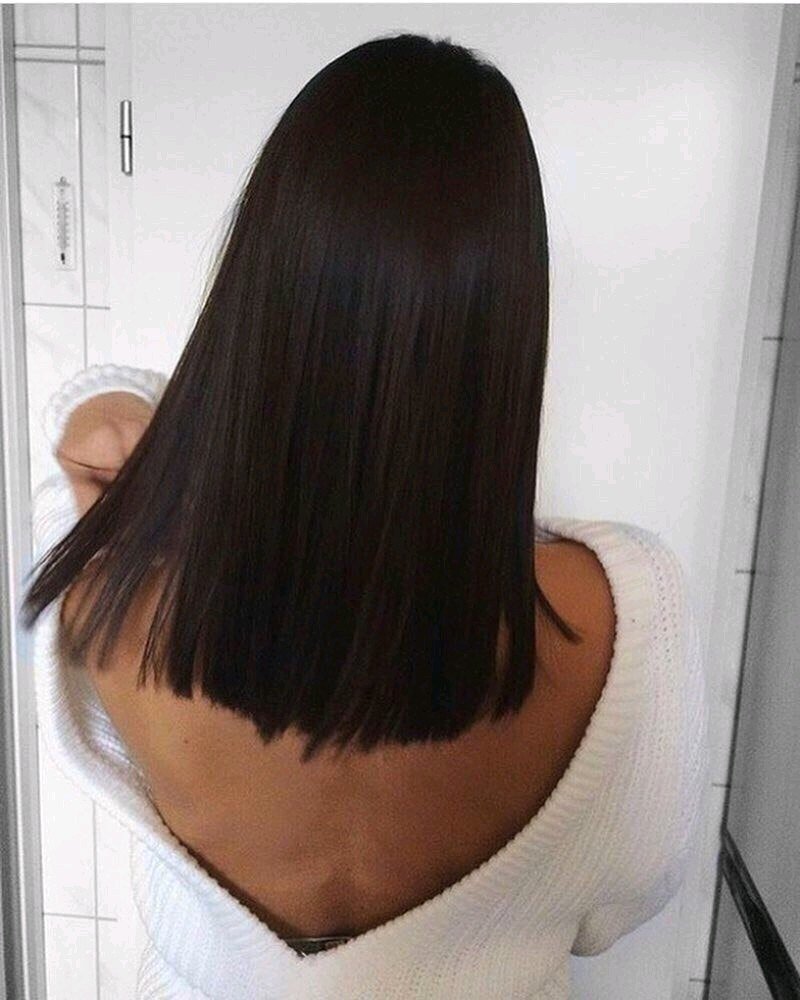 Стрижка каре прямой срез 2022