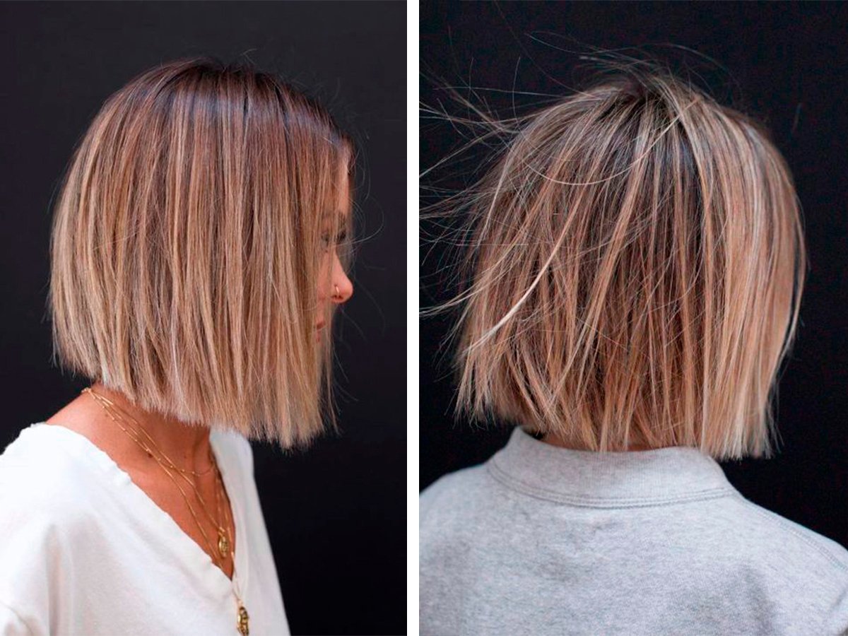 Полукруг на длинные волосы