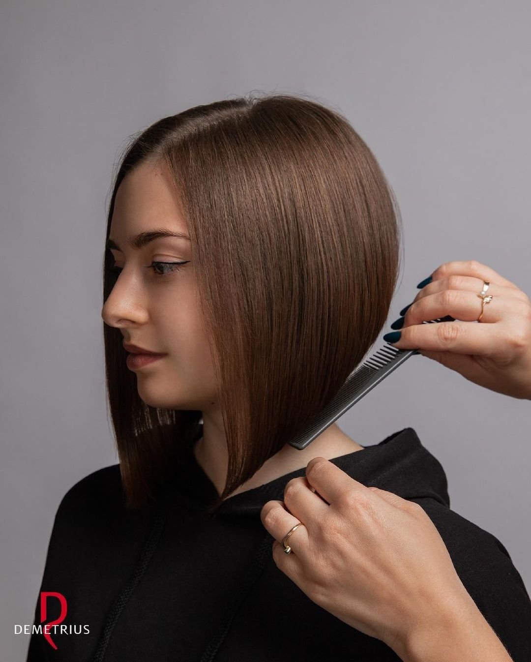 Стрижки Боб каре пепельный